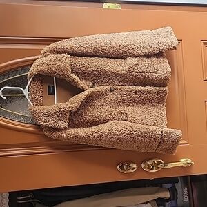 Cozy Brown Sherpa Jacket